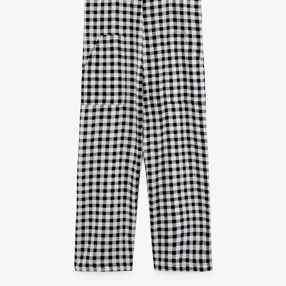 New with tags Zara Gingham Print Overall - Picture 7 of 10